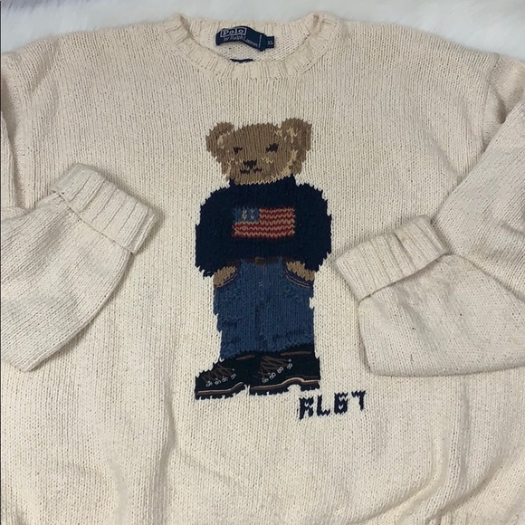 Ralph Lauren Other - Vintage 90s RL67 Bear Sweater